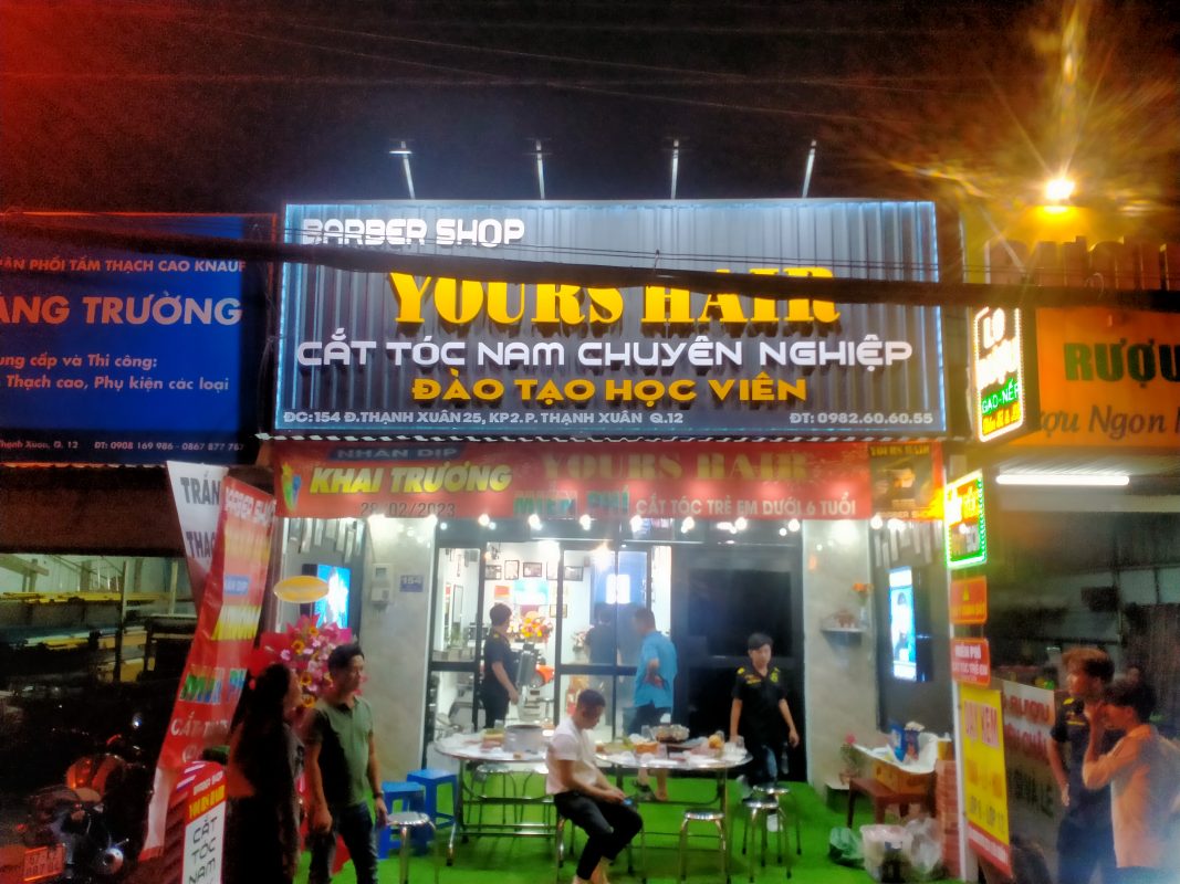 Địa Chỉ Làm biển salon tóc tại Hà Nội ( UY TÍN - TIN CẬY )